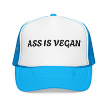 Load image into Gallery viewer, "Ass Is Vegan" Novelty Foam Cap