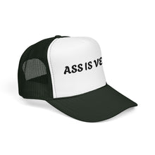 Load image into Gallery viewer, "Ass Is Vegan" Novelty Foam Cap