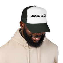 Load image into Gallery viewer, "Ass Is Vegan" Novelty Foam Cap