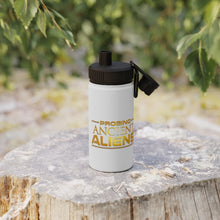 Load image into Gallery viewer, Probing Ancient Aliens - Stainless Steel Water Bottle with Sports Lid