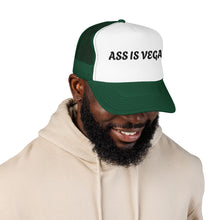 Load image into Gallery viewer, "Ass Is Vegan" Novelty Foam Cap
