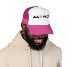 Load image into Gallery viewer, "Ass Is Vegan" Novelty Foam Cap

