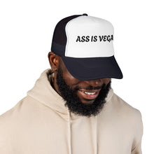 Load image into Gallery viewer, "Ass Is Vegan" Novelty Foam Cap
