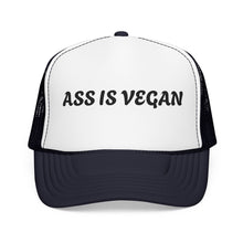 Load image into Gallery viewer, "Ass Is Vegan" Novelty Foam Cap
