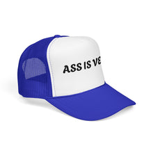 Load image into Gallery viewer, "Ass Is Vegan" Novelty Foam Cap
