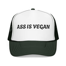 Load image into Gallery viewer, "Ass Is Vegan" Novelty Foam Cap
