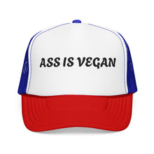 Load image into Gallery viewer, "Ass Is Vegan" Novelty Foam Cap
