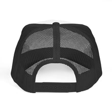 Load image into Gallery viewer, "My Eyes Are Down Here" Arrow Mesh Trucker Hat
