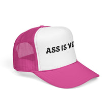 Load image into Gallery viewer, "Ass Is Vegan" Novelty Foam Cap
