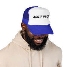 Load image into Gallery viewer, "Ass Is Vegan" Novelty Foam Cap
