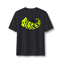 Load image into Gallery viewer, Misfit HarGripLock Skull &amp; Bones Performance Tee — Neon ‘Blackout’ Graphic Back
