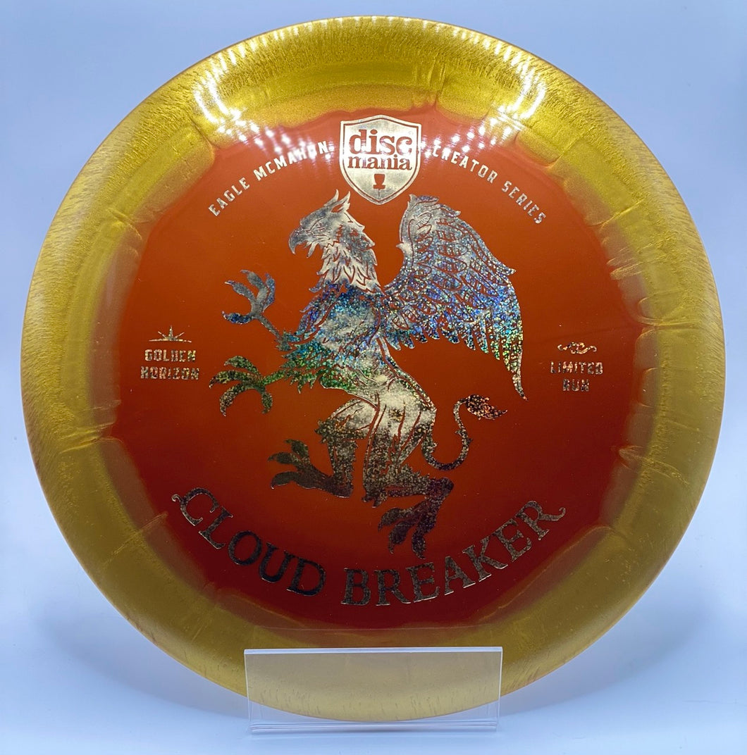 Discmania Eagle McMahon Cloud Breaker Creator Series Gold Rim Horizon - Distance Driver