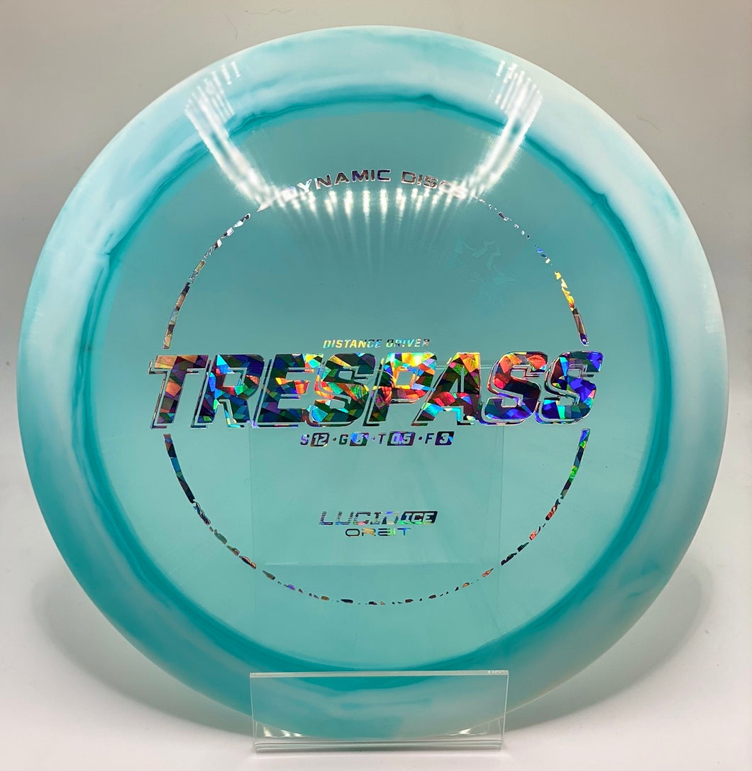 Dynamic Discs Lucid Ice Orbit Trespass - Distance Driver