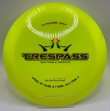Load image into Gallery viewer, Dynamic Discs Lucid Trespass - Distance Driver
