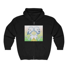 Load image into Gallery viewer, Probing Ancient Aliens Full Zip Hooded Sweatshirt
