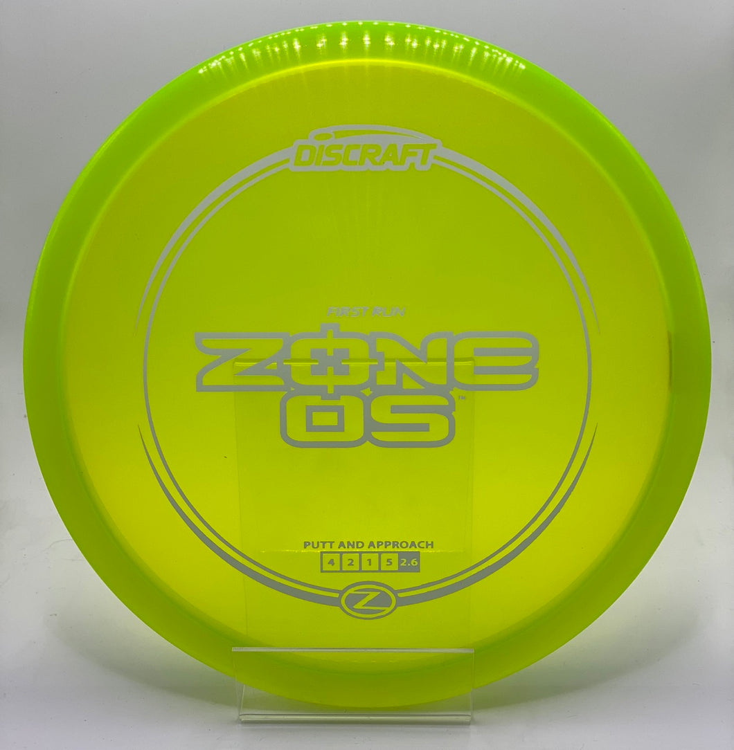 Discraft Zone OS First Run Z - Putt Approach