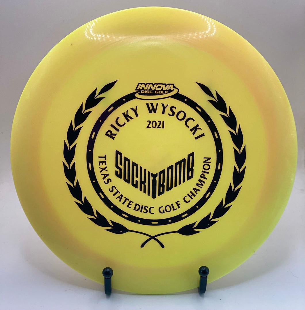 Innova SockiBomb Texas State Champion 2021 Star Destroyer Ricky Wysocki - Distance Driver