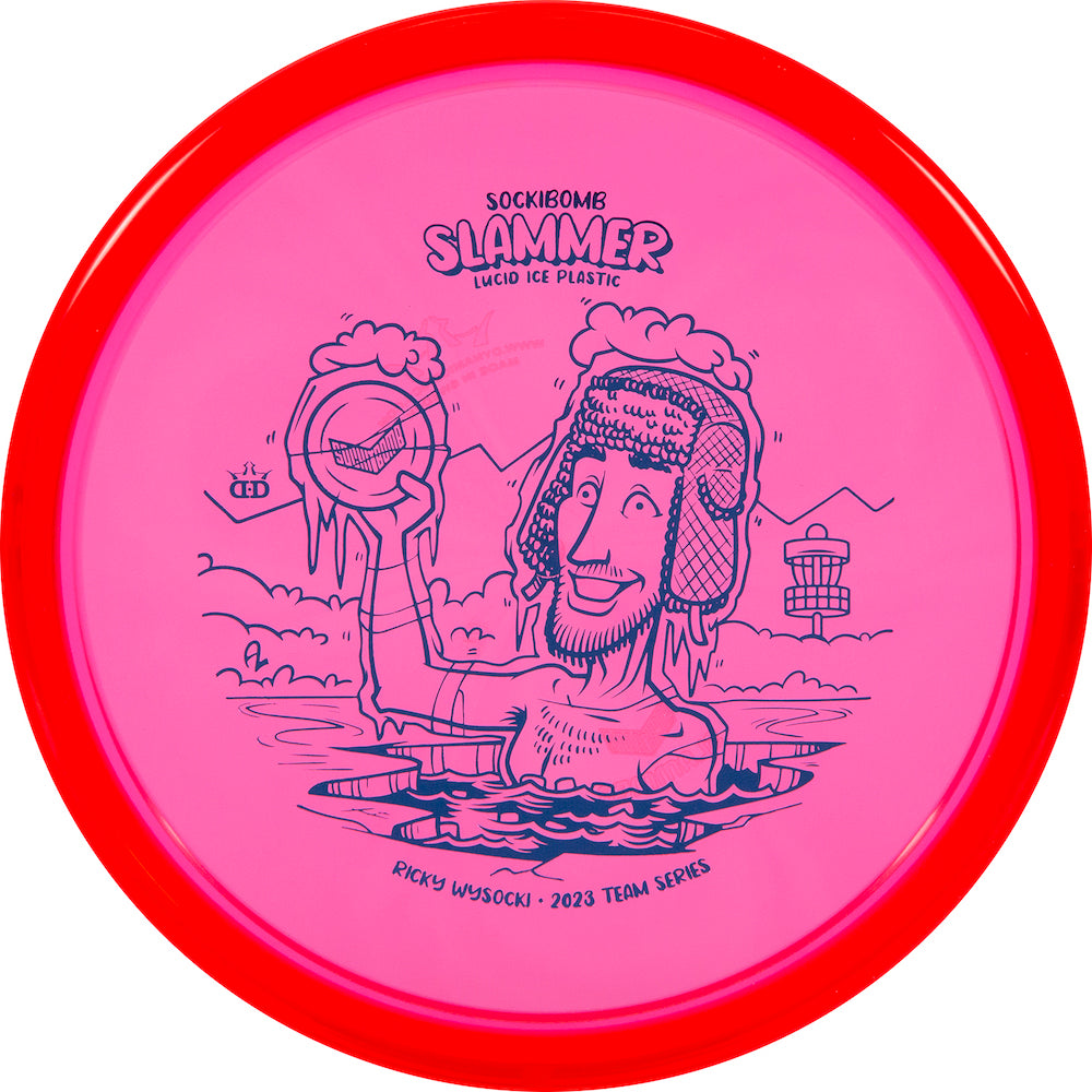 Dynamic Discs Lucid Ice Sockibomb Slammer Ice Bath Print - Putt Approach
